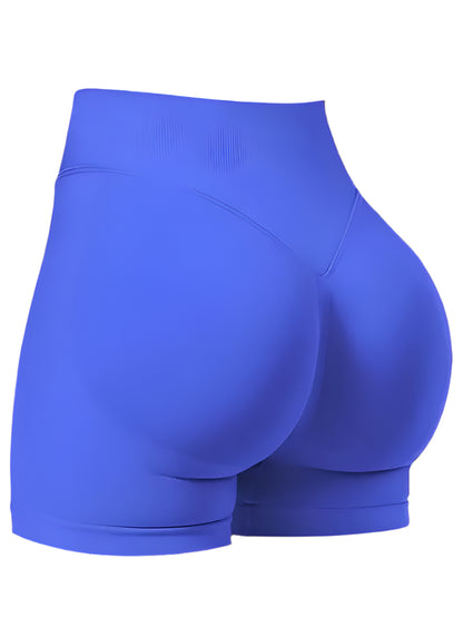 Women'S High Waist Sports Shorts, Breathable Comfortable High Stretch Skinny Shorts, Gym Shorts, Ladies Sportswear for Indoor Outdoor Wear, Workout Clothes, Athletic Shorts, Activewear, Yoga Workout Shorts, Summer Sports Shorts